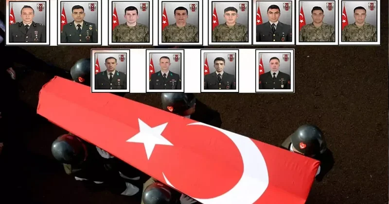 MSB den 12 askerimizin şehit olduğu olayla ilgili yeni açıklama