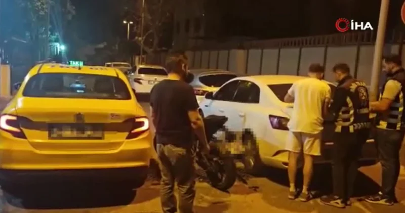 İstanbul da trafikte tartışan iki sürücüye 5 ayrı suçtan ceza