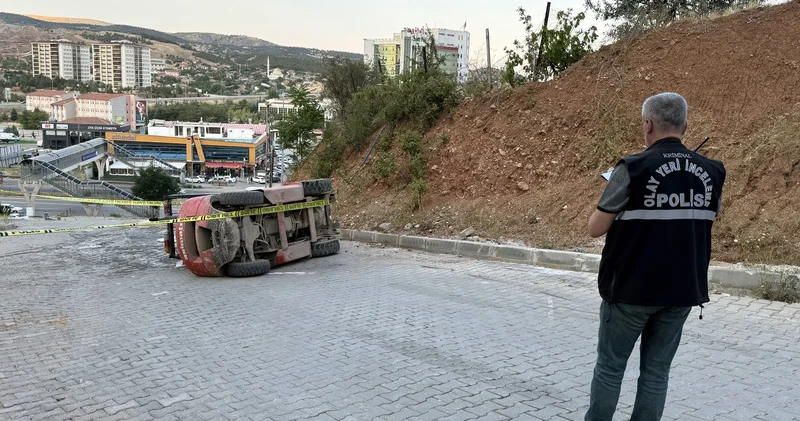 Daha 16 yaşında... Devrilen forkliftin altında kalıp can verdi
