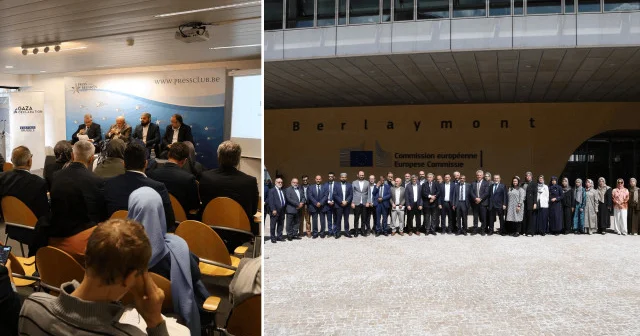 Avrupa daki Müslüman toplulukları temsilcilerinden Brüksel de Gazze toplantısı Avrupa Haberleri