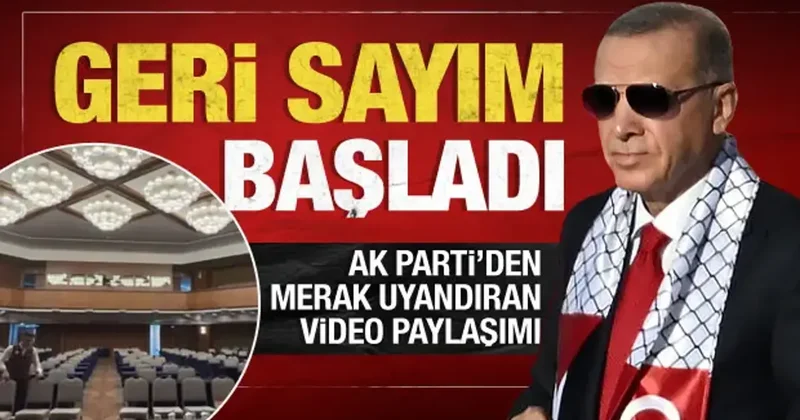 Gözler Erdoğan da! Tarihi konuşma öncesi AK Parti’den sürpriz video