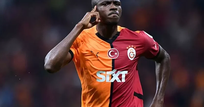 Osimhen den gece yarısı taraftarı ayağa kaldıran paylaşım