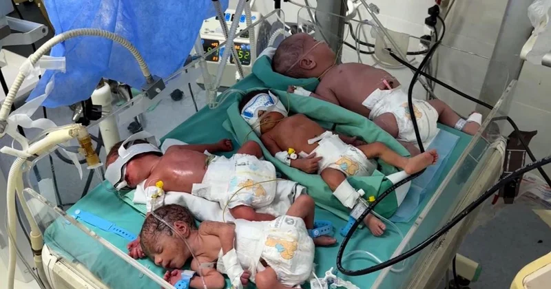 Bir kuvözde dört bebek: Gazze de yakıt krizi kritik eşiği geçti
