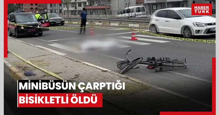 Minibüsün çarptığı bisikletli öldü