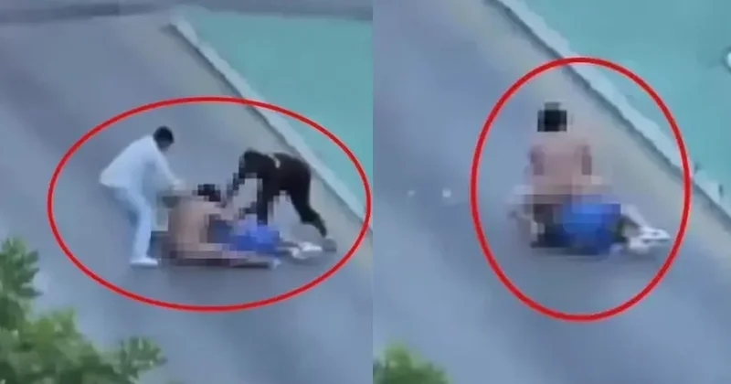 Gündüz vakti şoke eden çıplak kadın saldırısı: Üzerine oturdu, dakikalarca tartakladı Sözcü Gazetesi