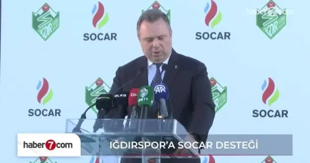 Iğdırspor a SOCAR desteği! İmza törenine damga vuran Manchester City hedefi