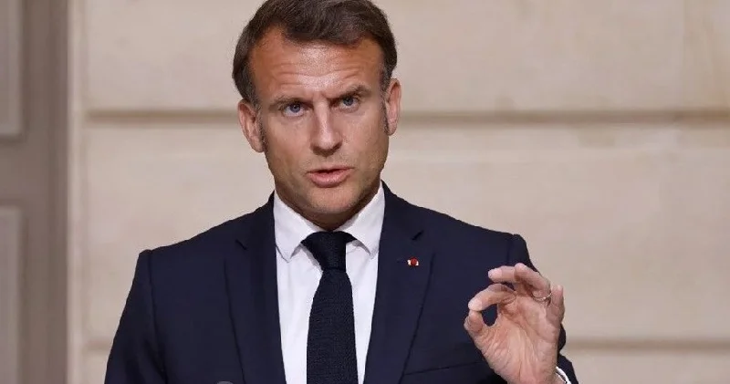Macron: Filistin devletini tanımak için seslerimizi birleştirmemiz gerektiğine inanıyorum