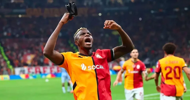 Osimhen Galatasaraylı futbolcuları havaya uçurdu