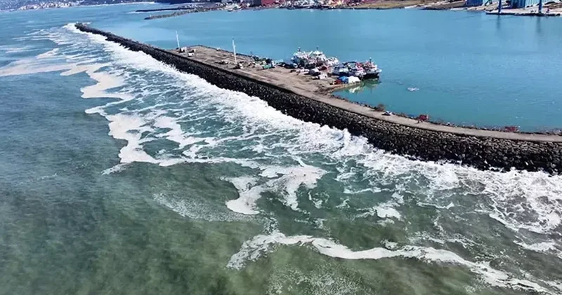 Trabzon da denize girmek bugün de yasak