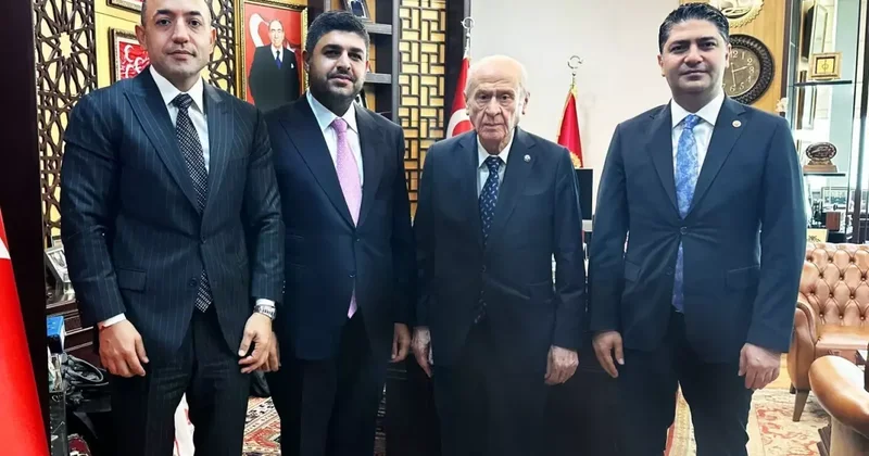 Gülseven Medya dan Devlet Bahçeli ye ziyaret
