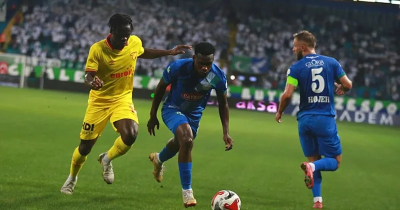 Göztepe, Rizespor u 3 golle devirdi!