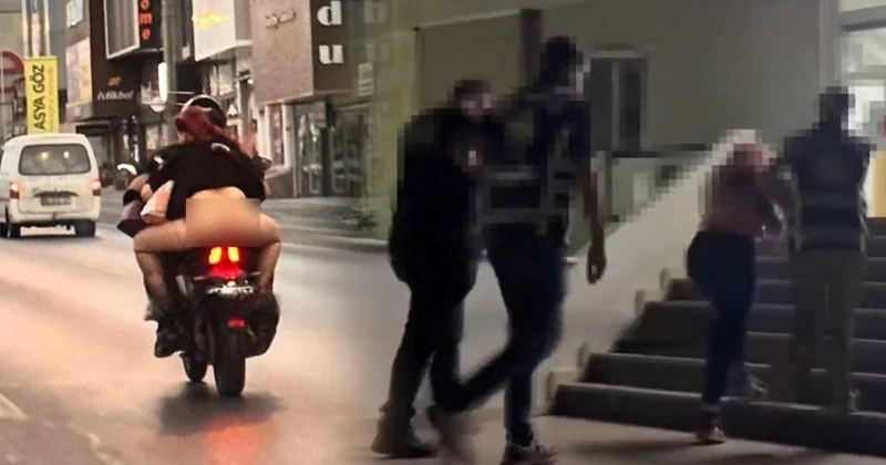 G string ile motora binen genç kadına kask takmama cezası Sözcü Gazetesi