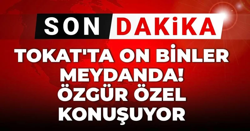 Tokat ta on binler iradesine sahip çıkıyor!