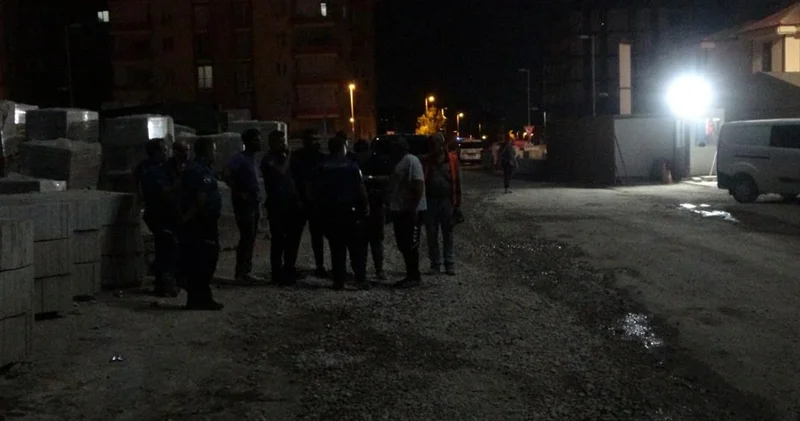 Malatya da şantiye işçileri birbirine girdi: Yaralılar var