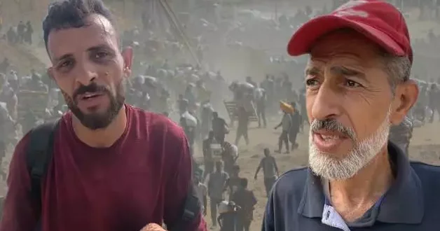 Filistinliler insani yardımlara ulaşabilmek için ölümü karşılarına alıyor!