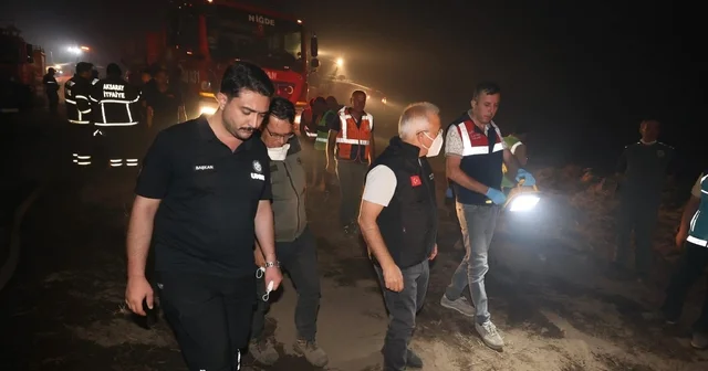Aksaray da orman yangını (2) Aksaray Haberleri