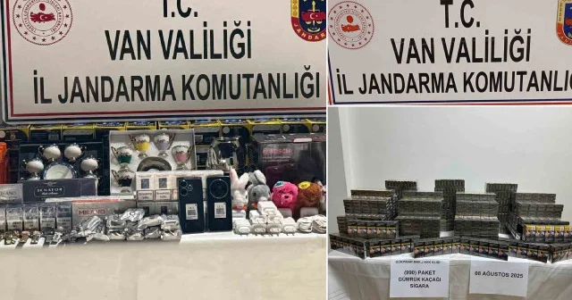 Van’da gümrük kaçakçılığı operasyonu Van Haberleri
