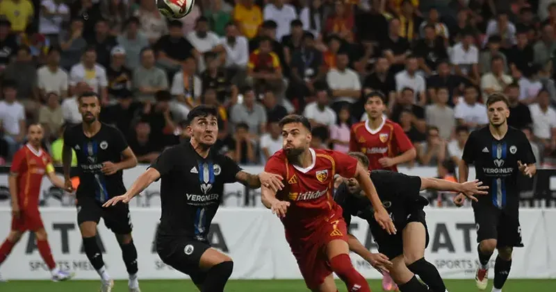 Kayserispor hazırlık maçında Erciyes 38 FK’yı 3 0 mağlup etti