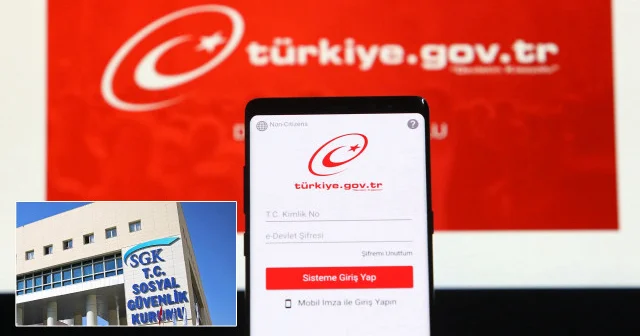 E Devlet te en çok kullanılan uygulama SGK oldu Gündem Haberleri