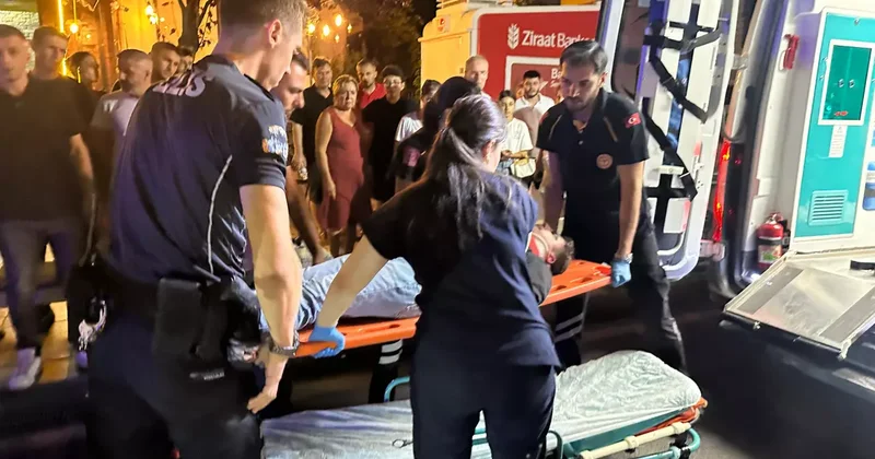 Motosiklet kazasında kask hayat kurtardı