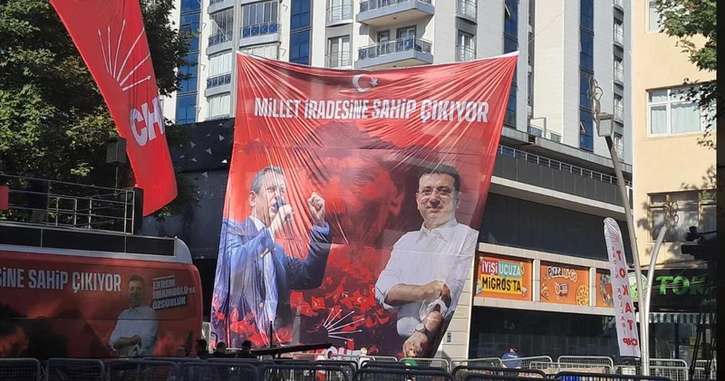 CHP nin Tokat ta yapacağı Millet İradesine Sahip Çıkıyor mitingi için hazırlıklar tamamlandı