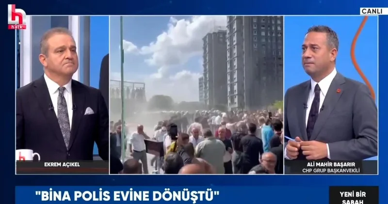 Başarır: Polisin barikatlarını Afgan ve Suriyeli mülteciler taşıdı