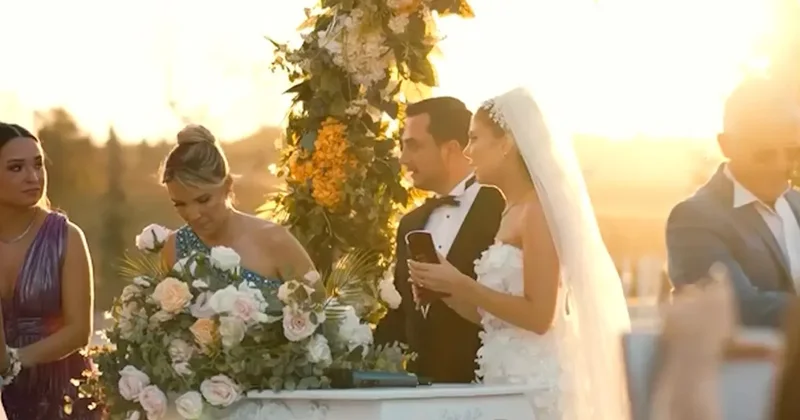 Lider Club ta davetlilere film tadında nikah