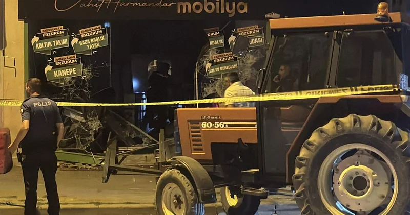 Esnaf kavgasında traktörler konuştu: 1 kişi tutuklandı