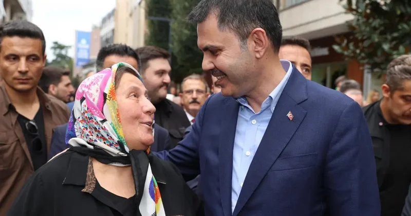 Bakan Kurum a Trabzon da deprem bölgesi teşekkürü! O Doğu yu neler yaptınız öyle...