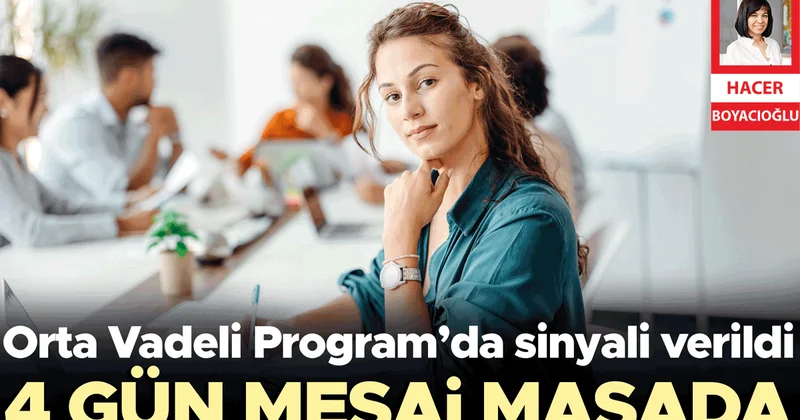 4 gün mesai masada