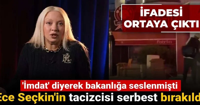 İmdat diyerek bakanlığa seslenmişti: Ece Seçkin in tacizcisi serbest bırakıldı