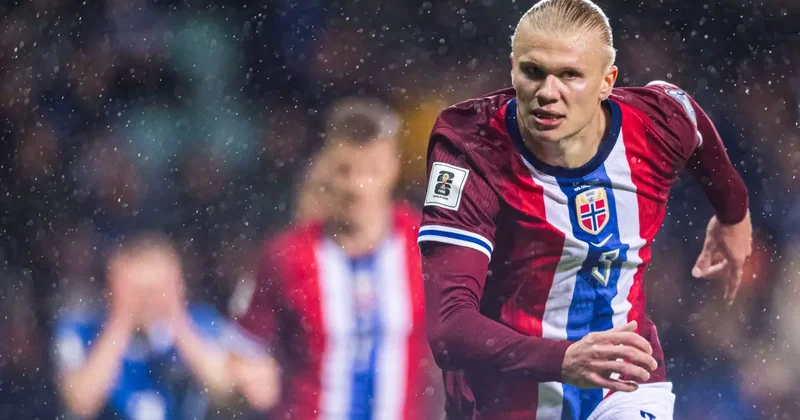 Tarihi skor: Norveç, Haaland ile Moldova ya hezimeti yaşattı