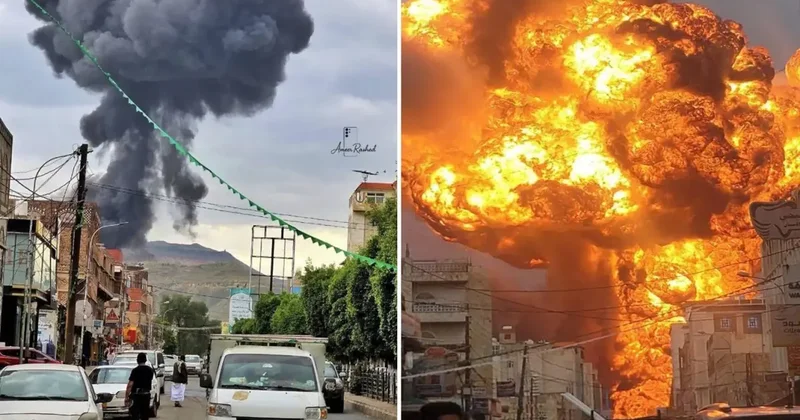 İsrail in vurduğu Sana da sokaklar cehennem yeri