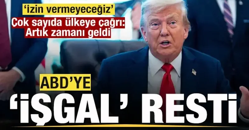 ABD ye İşgal resti! Asla izin vermeyeceğiz! Artık zamanı geldi