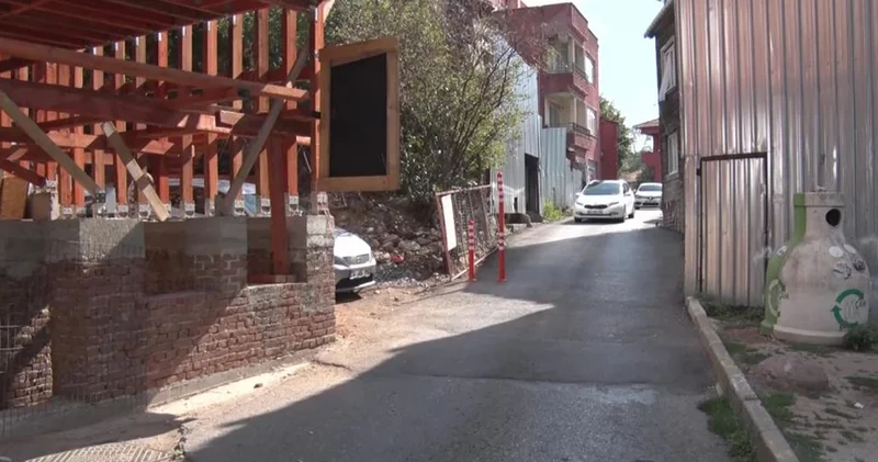 Beykoz da tarihi yapı krizi: Yolun daralması tarışmalara neden oldu