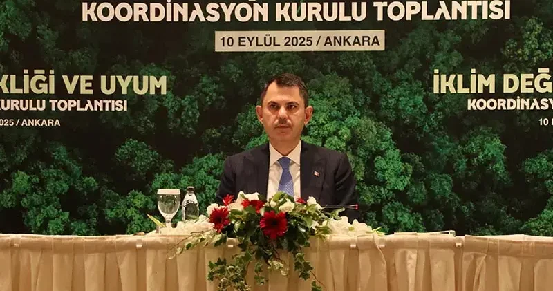 Bakan Kurum: İklim krizi Türkiye için apaçık yakın bir tehdit demektir