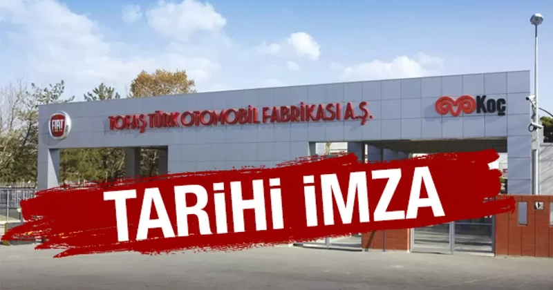 Tofaş tan tarihi imza: KAP a bildirildi: Bursa da üretimi başlayacak