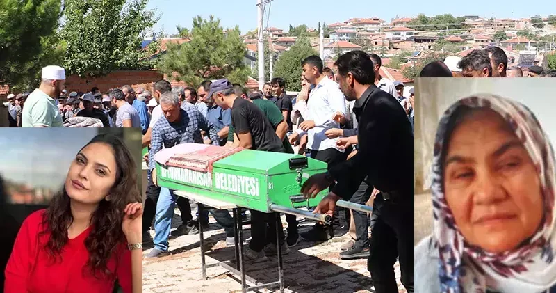 Boşanma kararının çıktığı gün eşi tarafından öldürülen Kübra ve annesi yan yana defnedildi