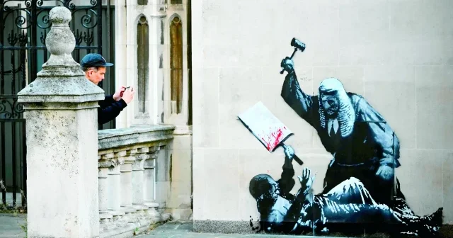 Banksy ye Filistin sansürü Dünya Haberleri