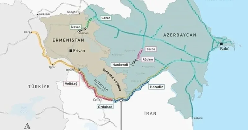 Zengezur Koridoru Türkiye’ye avantaj sağlayacak! AB için potansiyel alternatif