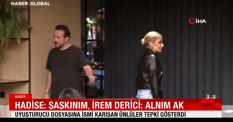 Hadise: Şaşkınım, İrem derici: Alnım ak