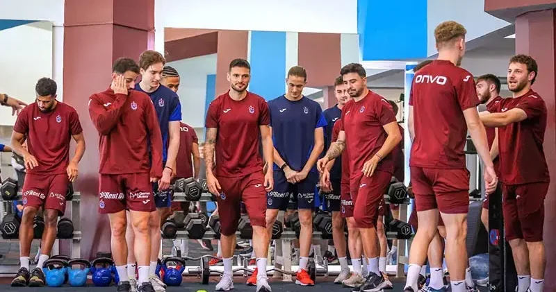 Trabzonspor, kuvvet çalıştı