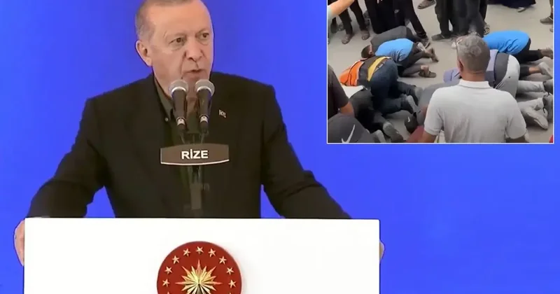 Ateşkes sonrası Gazze den gelen görüntüler Cumhurbaşkanı Erdoğan ı mest etti