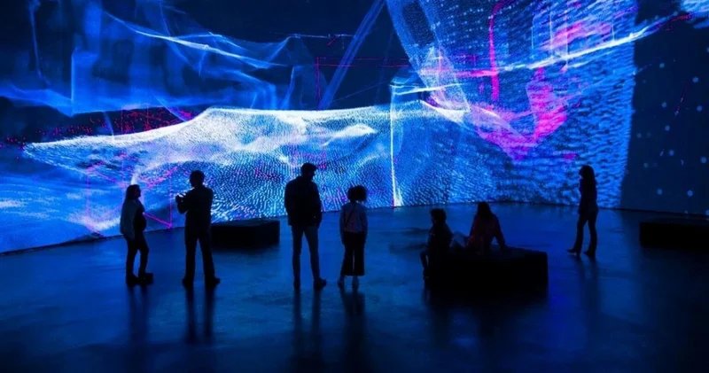 Bilbao da Guggenheim Müzesi nde Refik Anadol sergisine 870 bin ziyaretçi