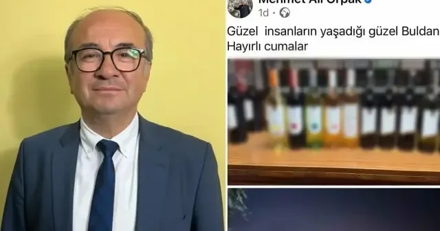 CHP li Buldan Belediye Başkanı Mehmet Ali Orpak tan skandal paylaşım: Alkol şişeleriyle cuma mesajı Gündem Haberleri