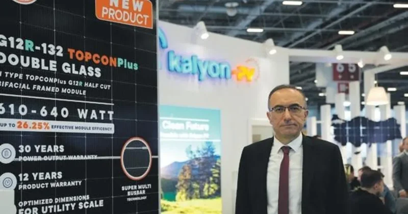 Kalyon PV, TOPCONPlus teknolojili güneş panelini tanıttı