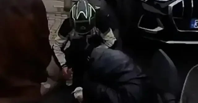 İstanbul’da yürek ısıtan anlar: Trafik lambasına çarpan martıyı kalp masajıyla hayata döndürdü VİDEO İZLE