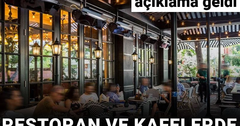 Restoran ve kafelerde taksimetre dönemi mi başlıyor? DMM den açıklama geldi