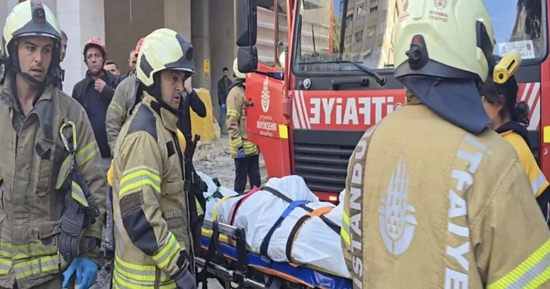 Kadıköy de iş cinayeti! 60 yaşındaki işçi çukura düştü