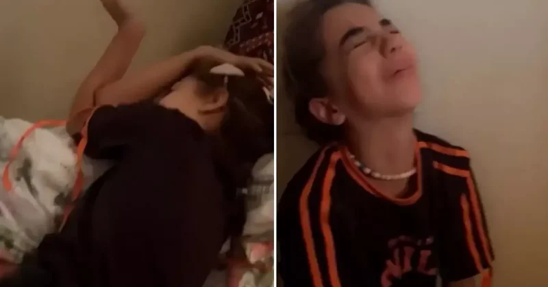 Ateşkes haberiyle uyandı, göz yaşlarını tutamadı!
